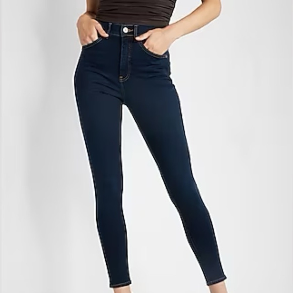 NWT express high rise legging, denim